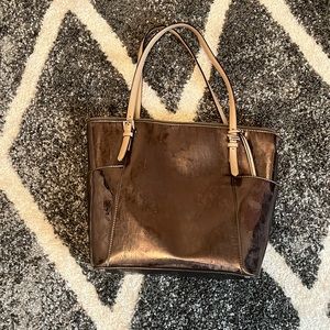 Michael Kors Gray/Silver Tote Purse